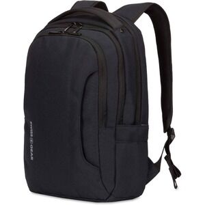 Swiss Gear Black Laptop Backpack Organizer Padded Straps‎ Tablet Sleeve